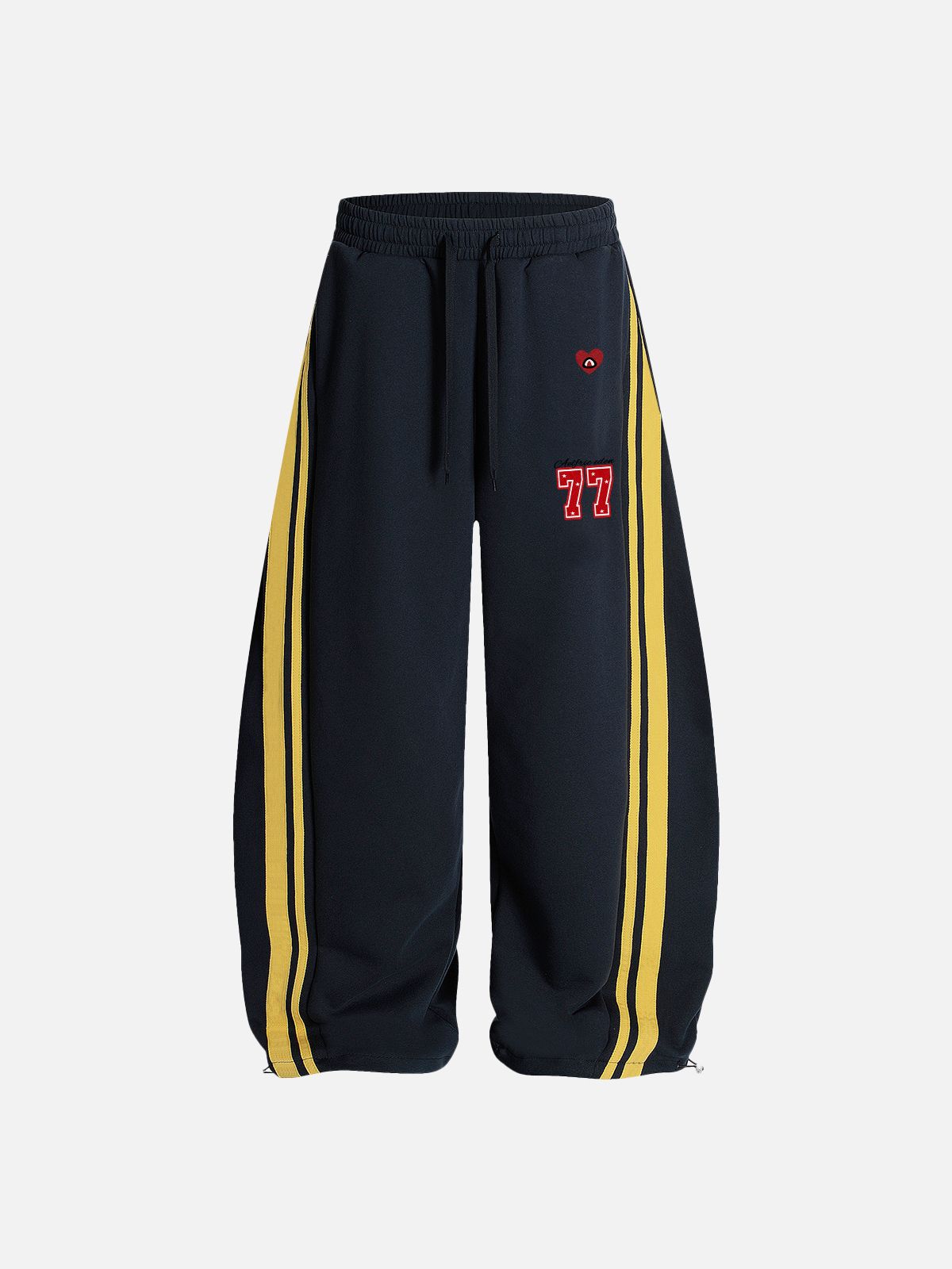 엘프릭 에덴(AELFRIC EDEN) Aelfric Eden Stripe Baggy Barrel Sweatpants 트레이닝 팬츠 AE25CPQ31096-01DBLU