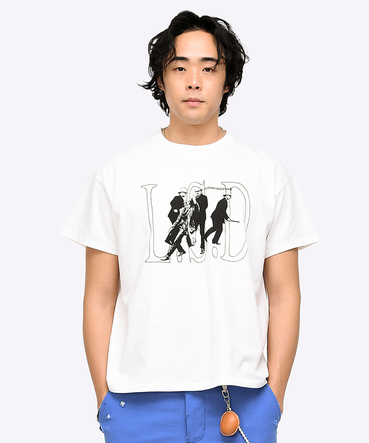 퀘스트앤게스트(QUEST&GUEST) Mods Photo T-shirt (Tubular)