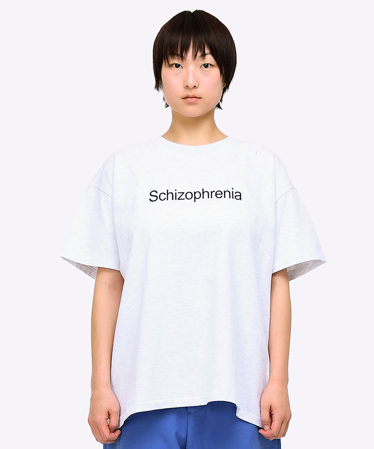 퀘스트앤게스트(QUEST&GUEST) Schizophrenia T-shirt (Heather Grey)