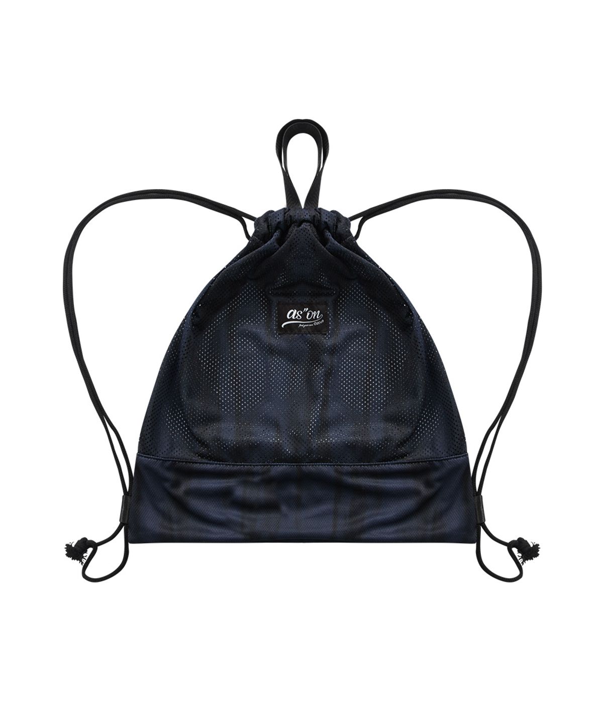 애즈온(ASON) DRAW STRING BAG / DARK NAVY