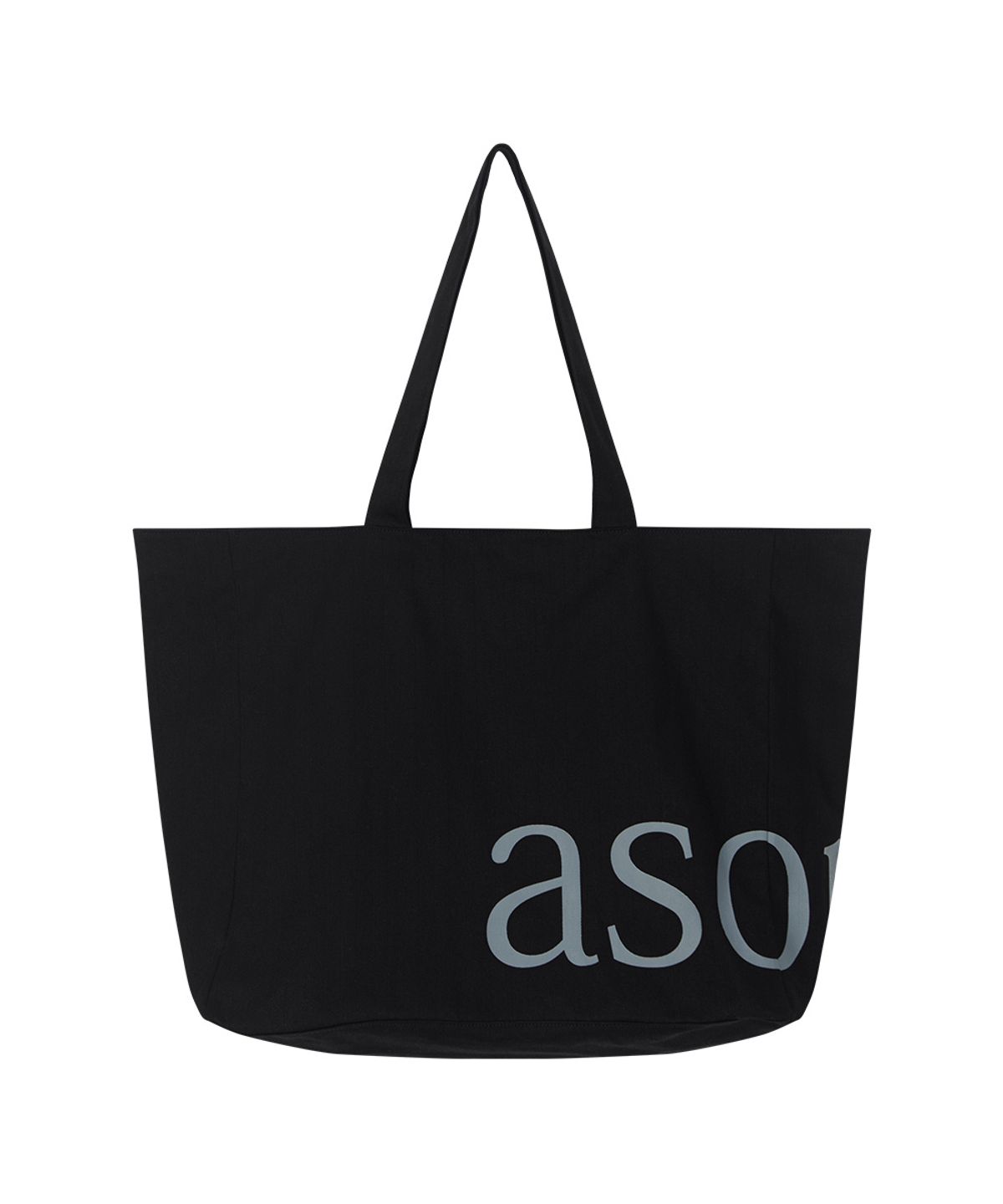 애즈온(ASON) EVENING SHOPPER BAG / BLACK