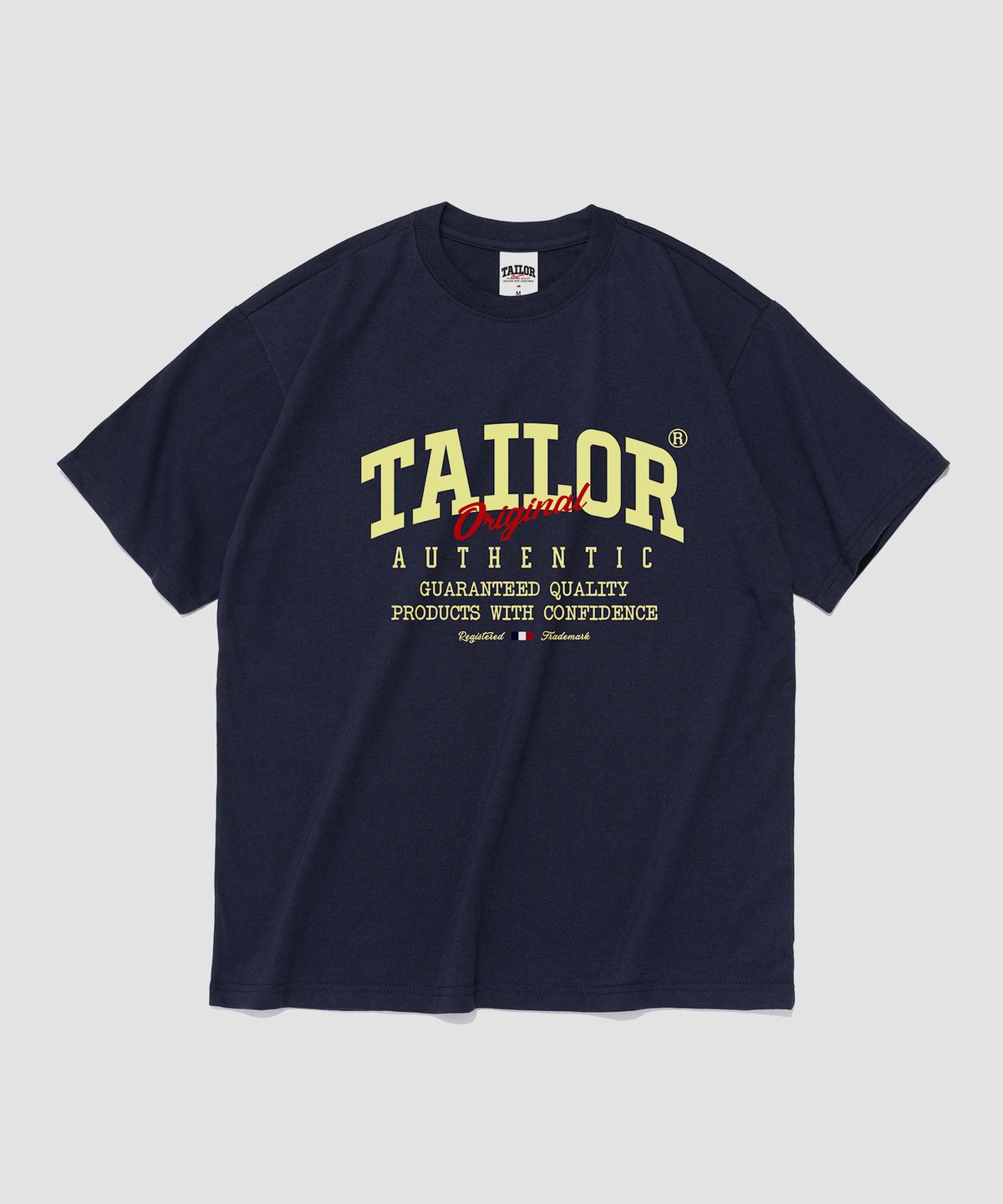 테일러 스튜디오(TAILOR STUDIO) 오리지널 어센틱 반팔티 (네이비)