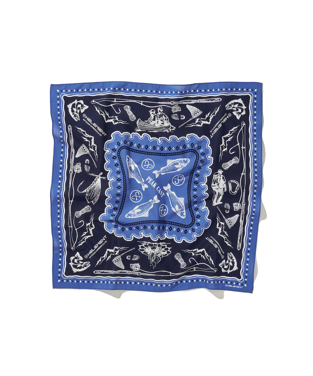 힐리먼트(HELEMENT) 아웃도어 필드 반다나 (BLUE)