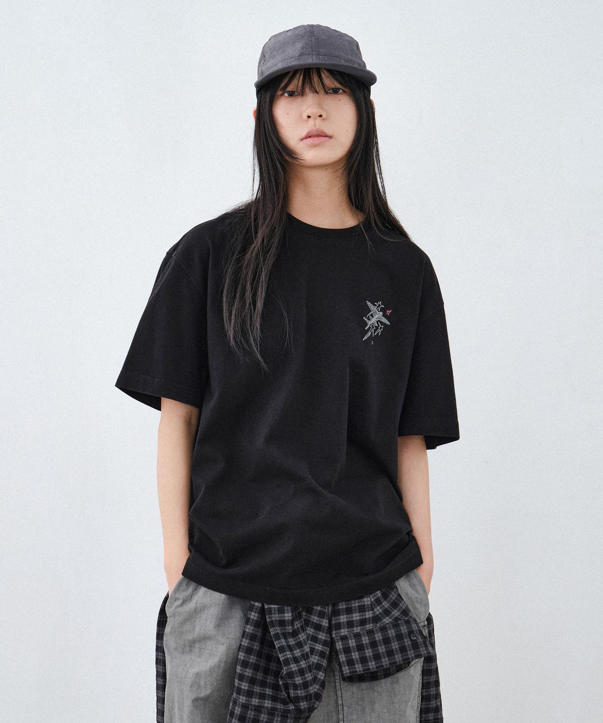 힐리먼트(HELEMENT) 스텔라 피그먼트 반팔티 (BLACK)