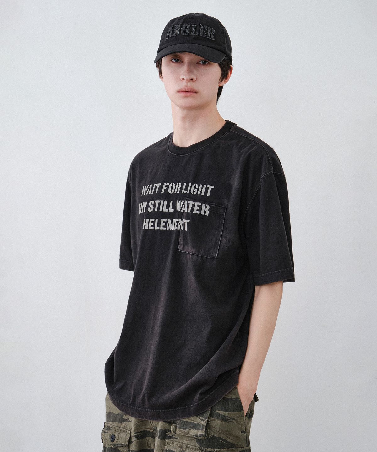 힐리먼트(HELEMENT) 바이퍼 포켓 반팔티 (BLACK)