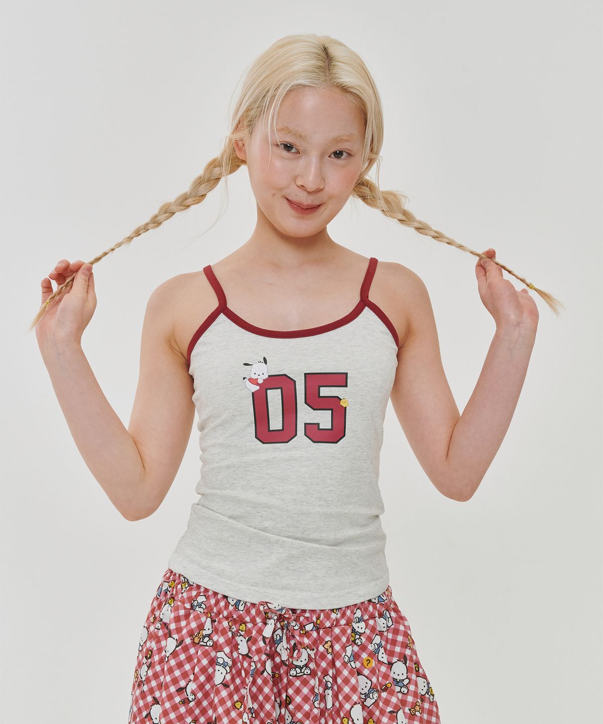 오끼뜨(OGGITT) 포차코 90s 슬리브리스 레드