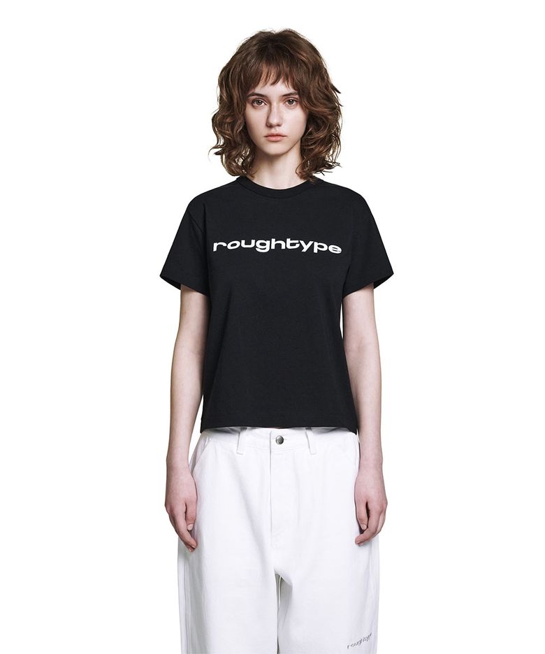 Signature Crop Short-sleeved T-shirt - Black