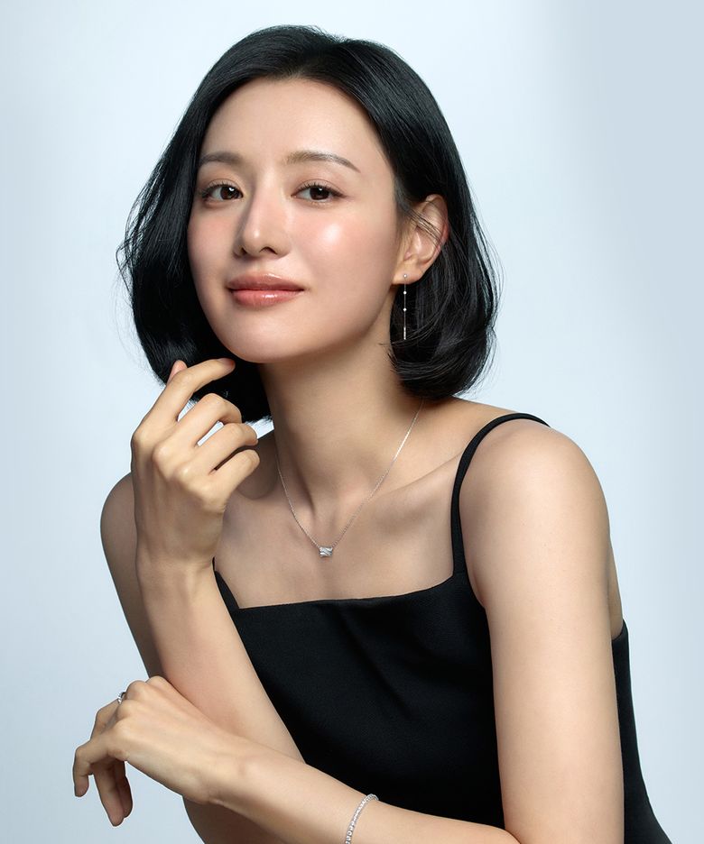 엘리먼츠 14K 화이트골드 귀걸이 SA26B18K