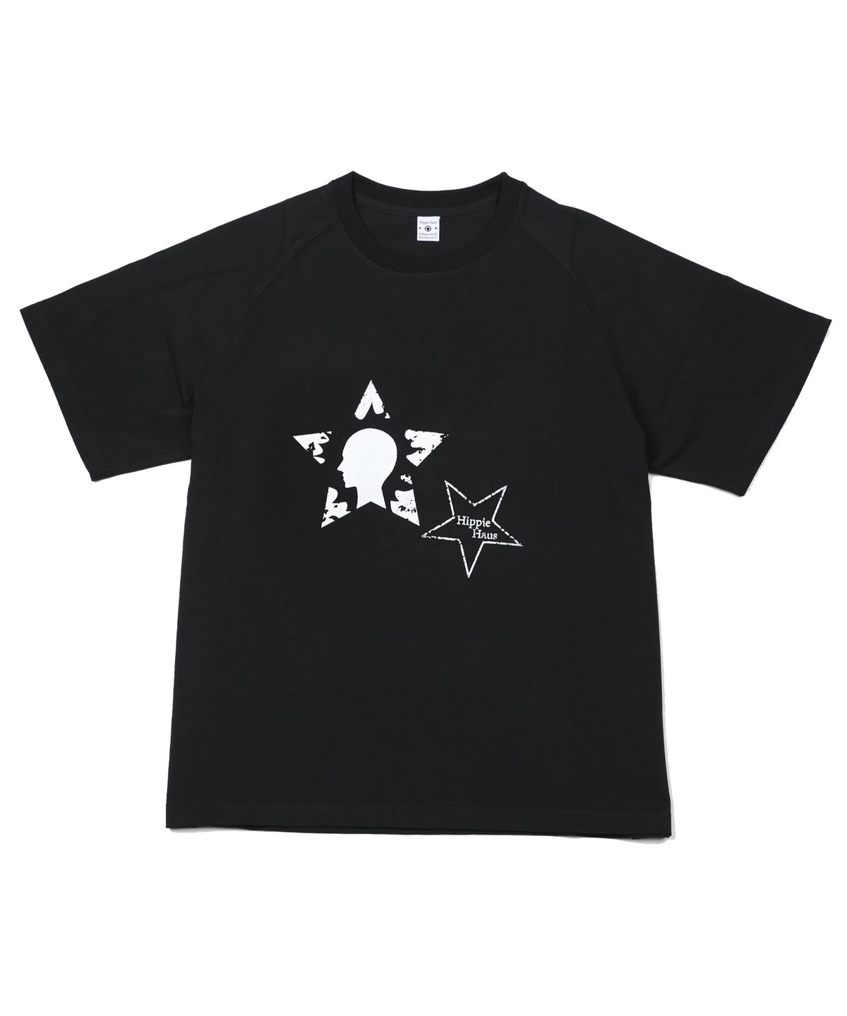 히피하우스(HIPPIE HAUS) HH Star Raglan Core essential  t-shirt