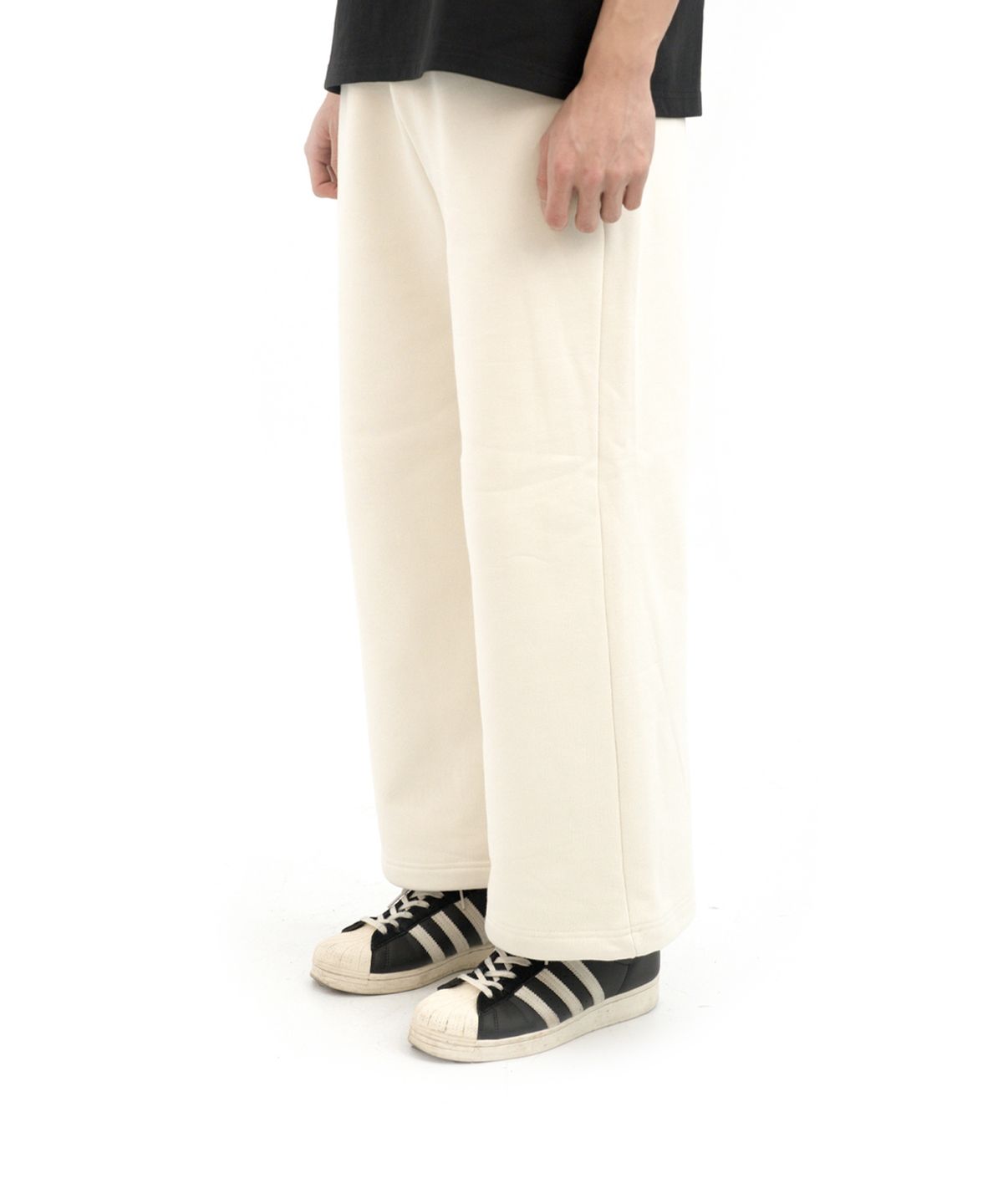 히피하우스(HIPPIE HAUS) Brushed Straight sweatpants Ivory
