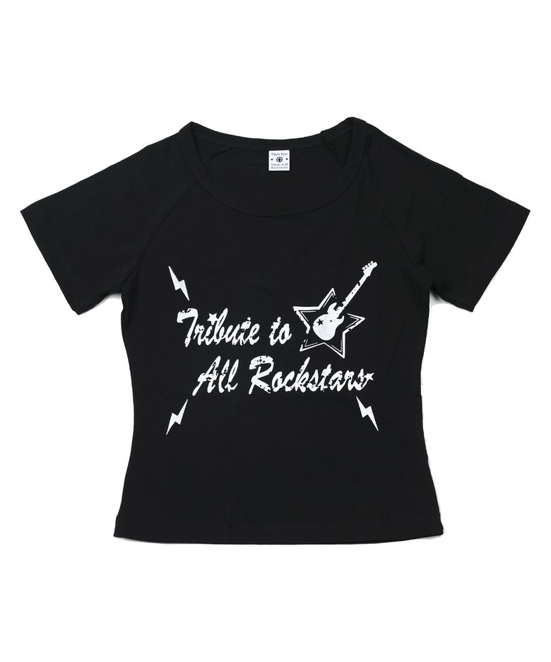 Tribute To All Bassists Raglan Core essential curve t-shirt - Black