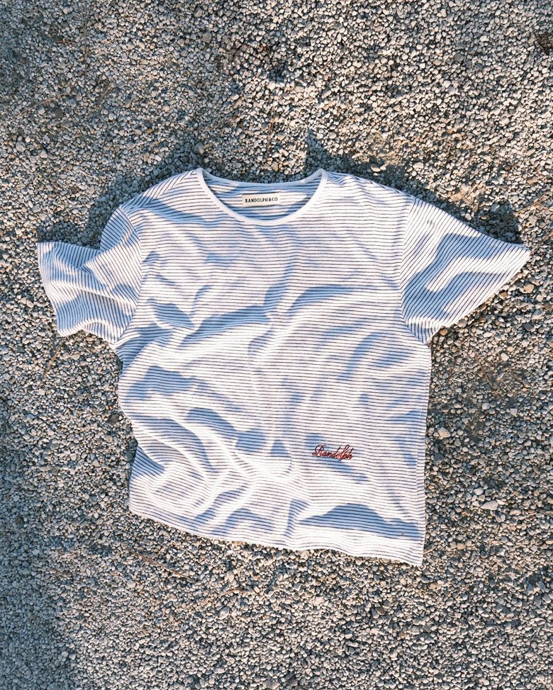 Stripe Journey Script T-shirt