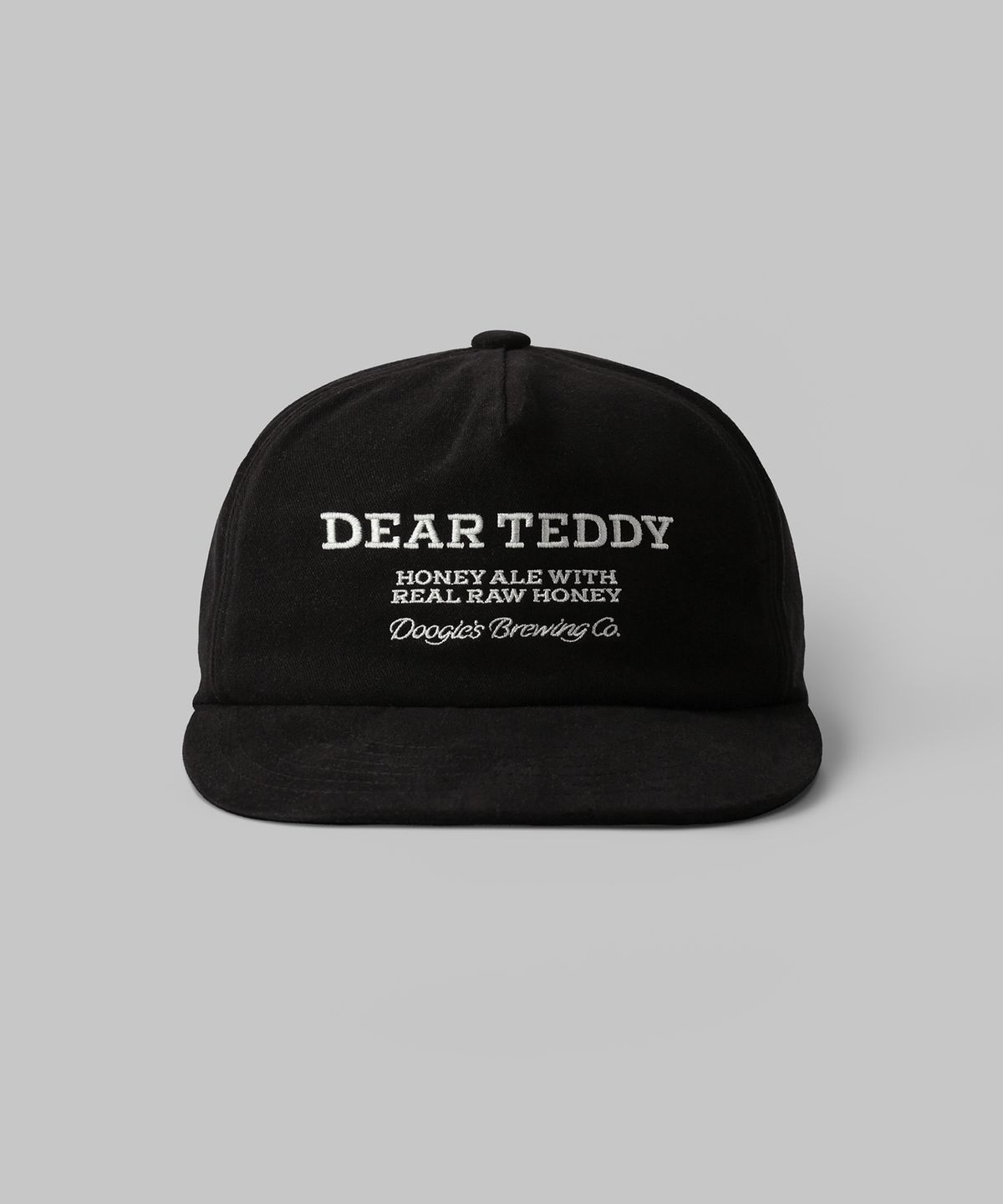 두기스 서플라이 컴퍼니(DOOGIES SUPPLY CO) Five Panel Dear Teddy Slogan Cap