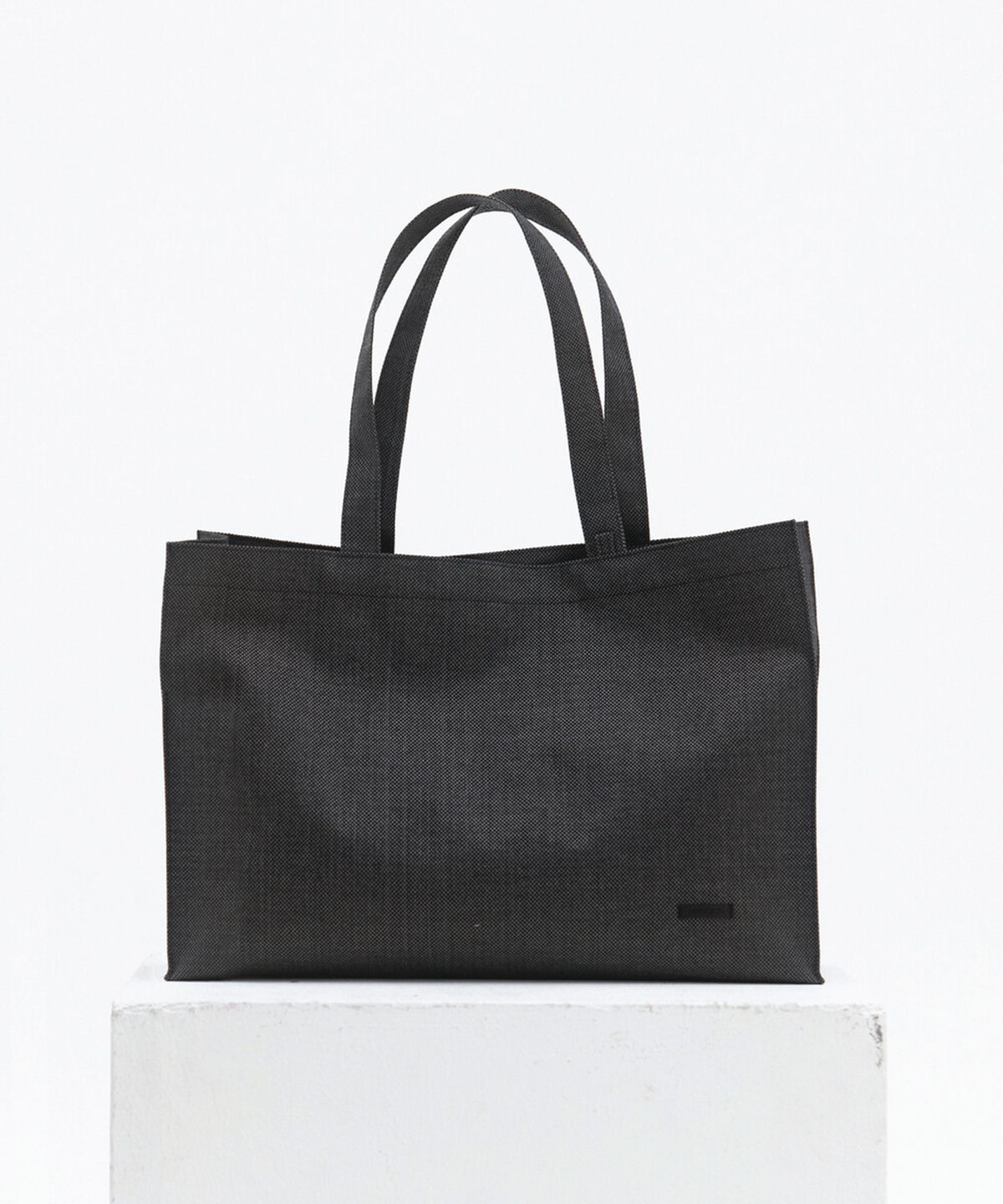 윈더(WINDER) MARKET TOTE BAG - TWO TONE CHAROCAL