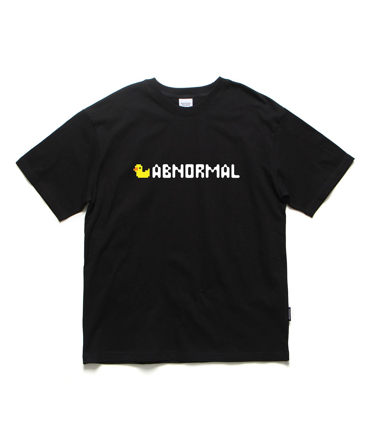 앱놀머씽(ABNORMALTHING) 아날로그 심볼 오버핏 티셔츠 블랙 (ANALOG T-SHIRT BLACK)