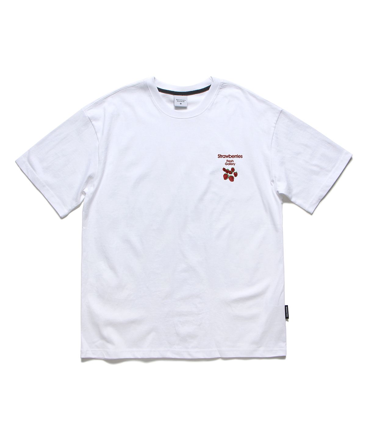 앱놀머씽(ABNORMALTHING) STB 오버핏 티셔츠 화이트 (STB T-SHIRT WHITE)