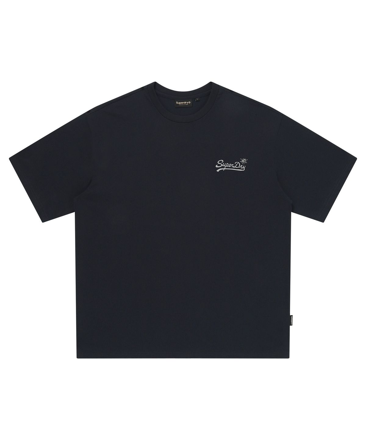슈퍼드라이(SUPERDRY) 블러 그래픽 티셔츠 다크네이비 SDUISCQ52DNY