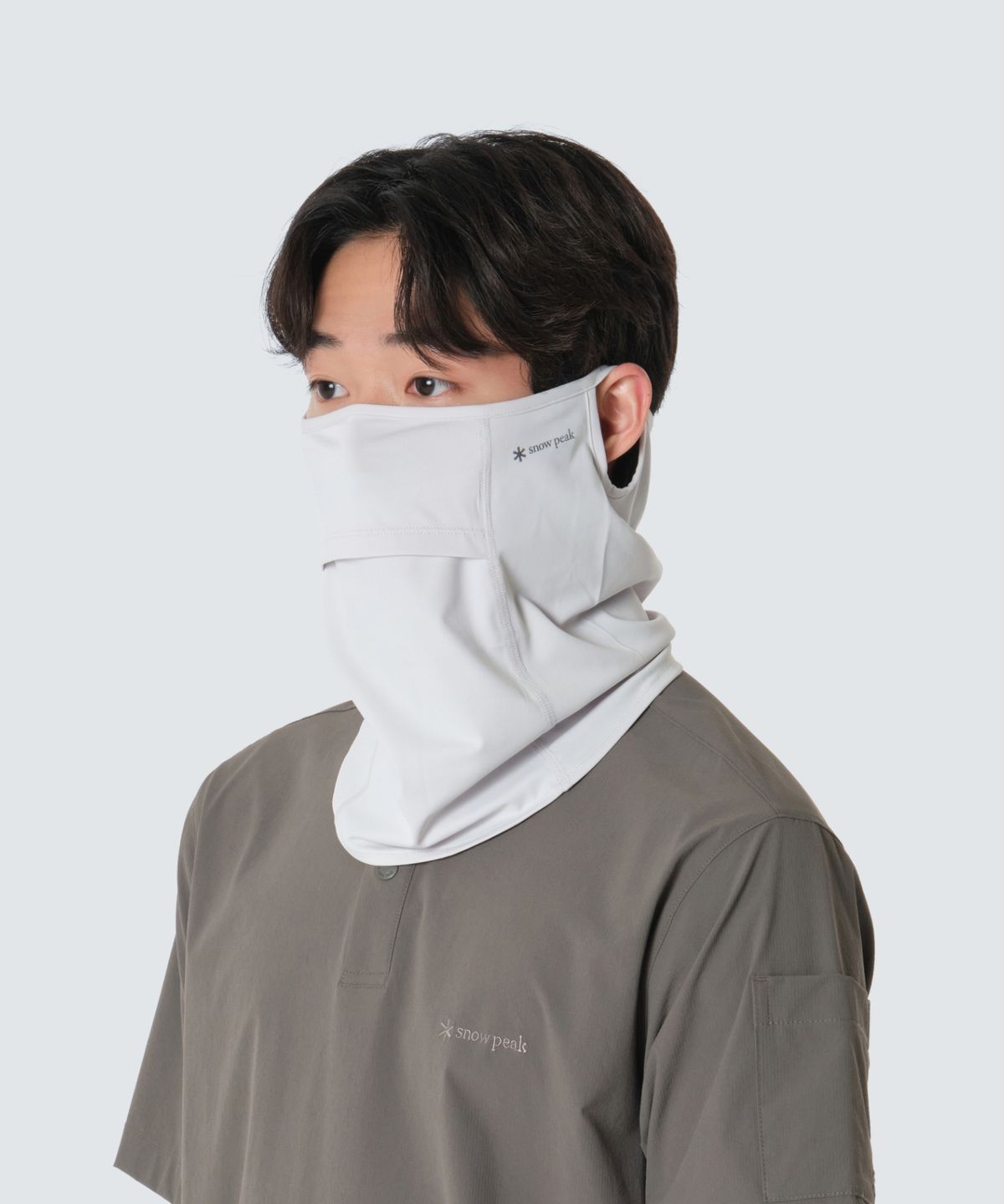 스노우피크 어패럴(SNOWPEAK APPAREL) UV 차단 초냉감 버프 (S26ZUTSU63) Ice Gray
