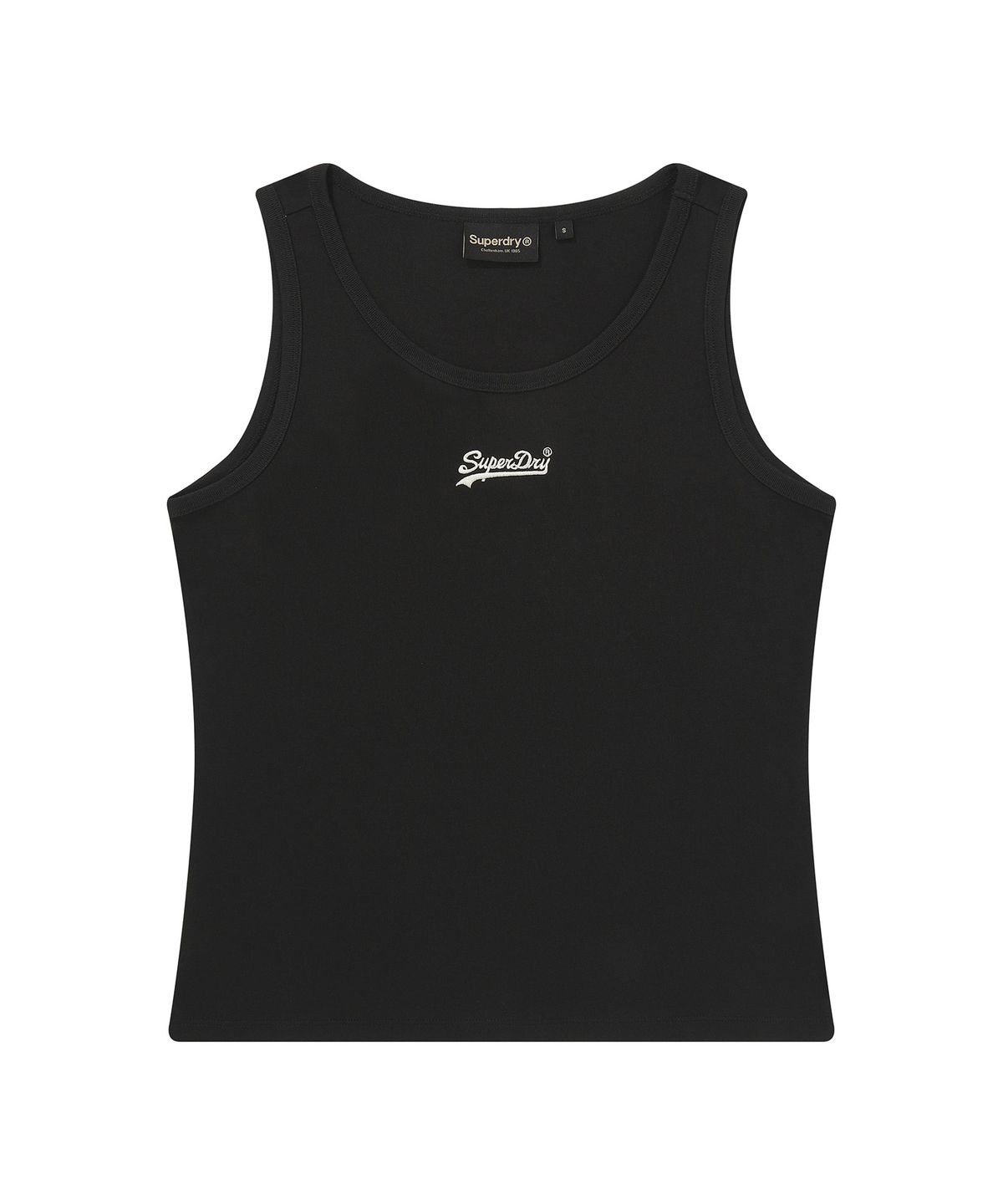 슈퍼드라이(SUPERDRY) 우먼스 OG 로고 슬리브 블랙 SDFIVCQ48BLK
