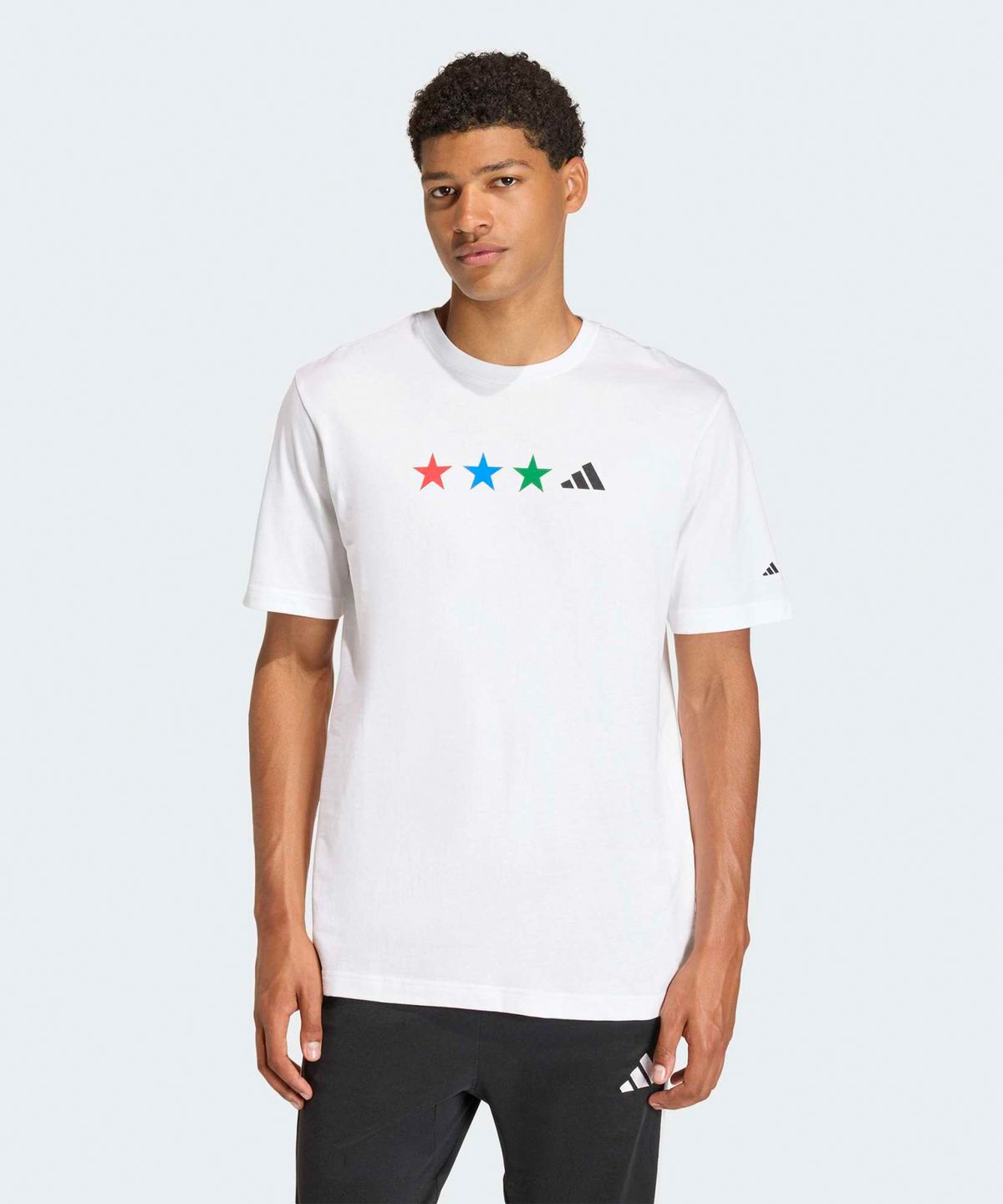 아디다스(ADIDAS) FIFA World Cup 26™ 맵 그래픽 티셔츠 - 화이트 / KB2530