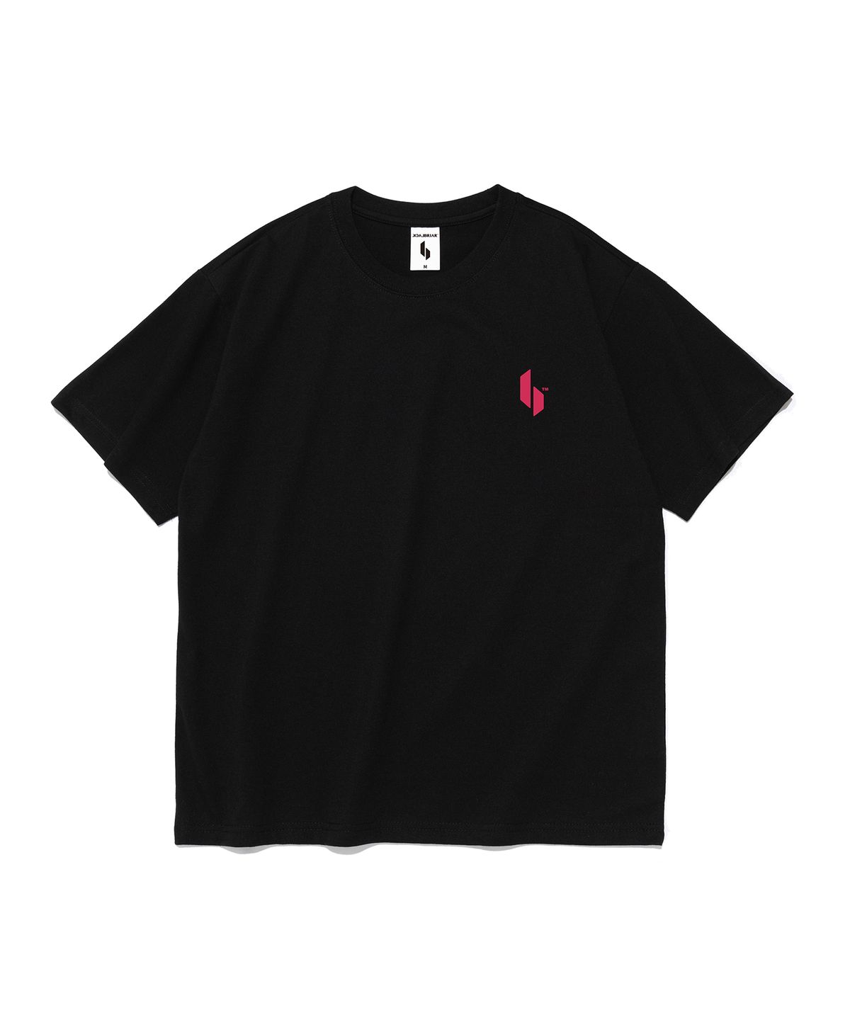 블랙브라이어(BLACK BRIAR) BB 아이덴티티 심볼 로고 티셔츠 (블랙)