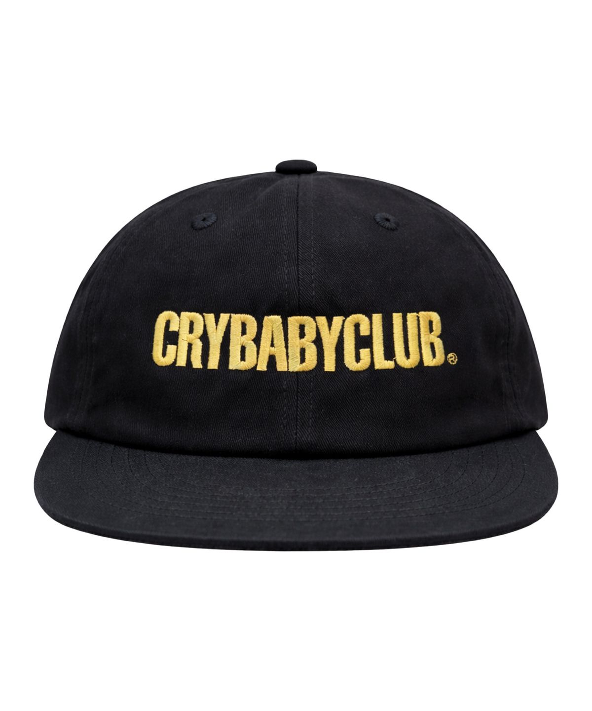 크라이베이비클럽(CRYBABYCLUB) 크베클 로고 캡_블랙