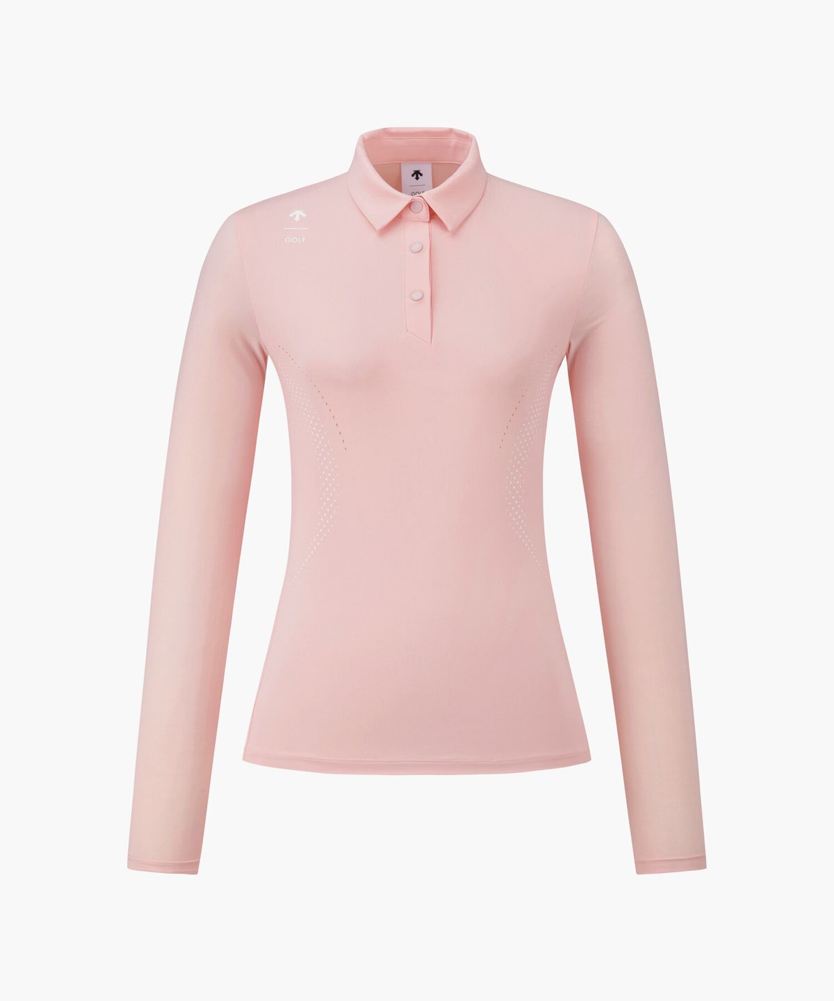 데상트 골프(DESCENTE GOLF) 여성 냉감 긴팔 카라 티셔츠  DR12WFTL32