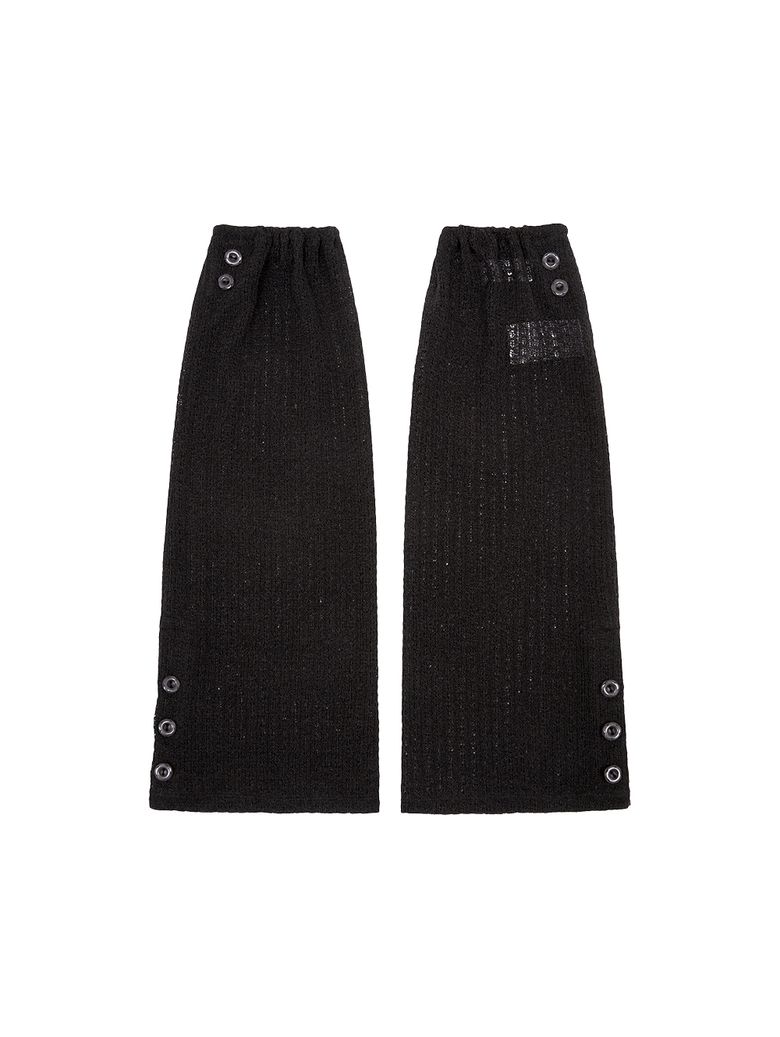 CROCHET LEG WARMER [BLACK]