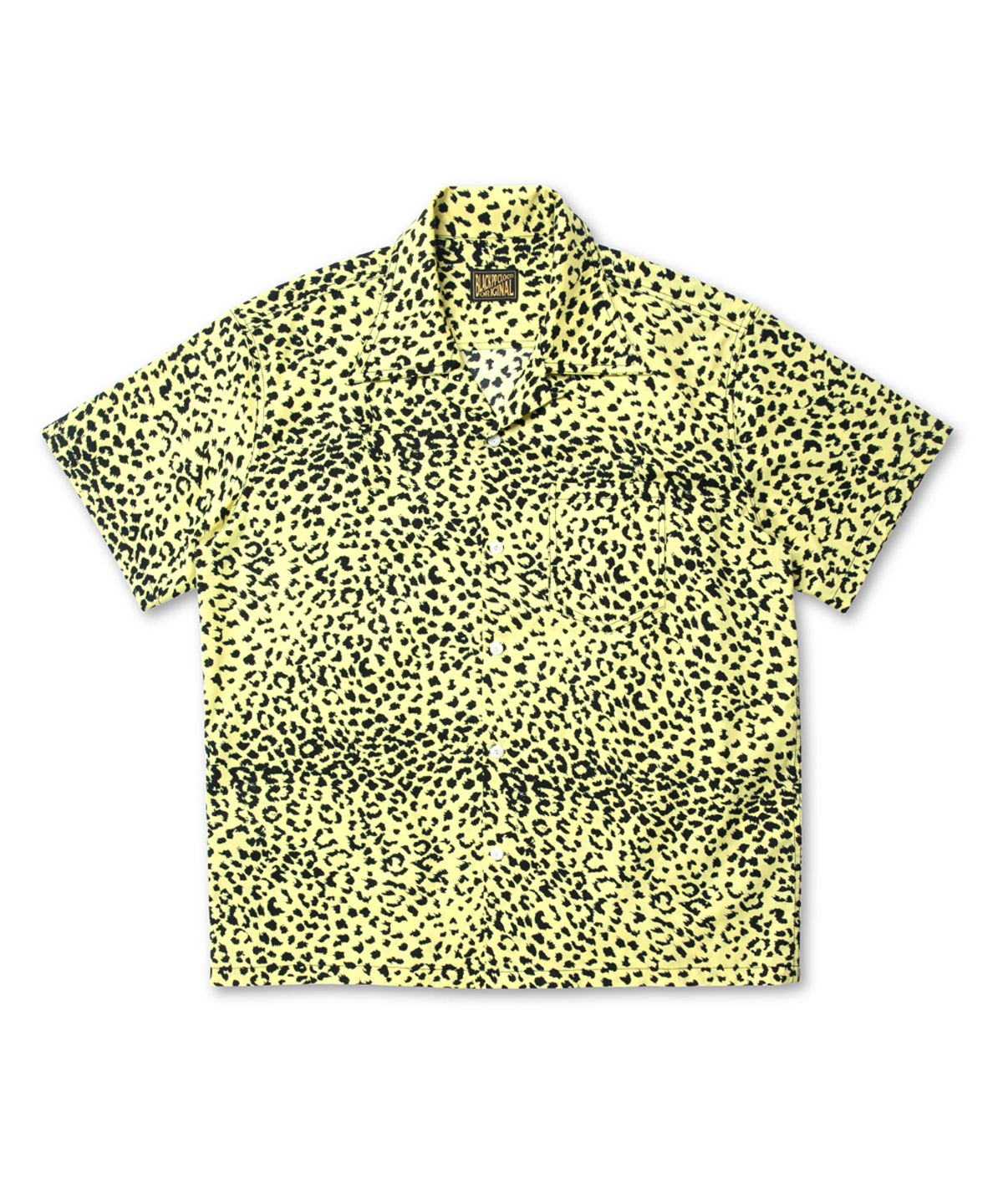 블랙피피(BLACKPP) BLACK PP Wild Leopard Open Collar Shirt