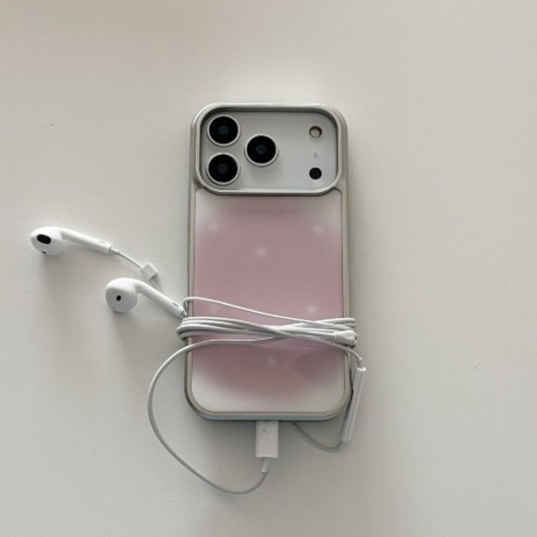pink blur epoxy case/ 에폭시케이스