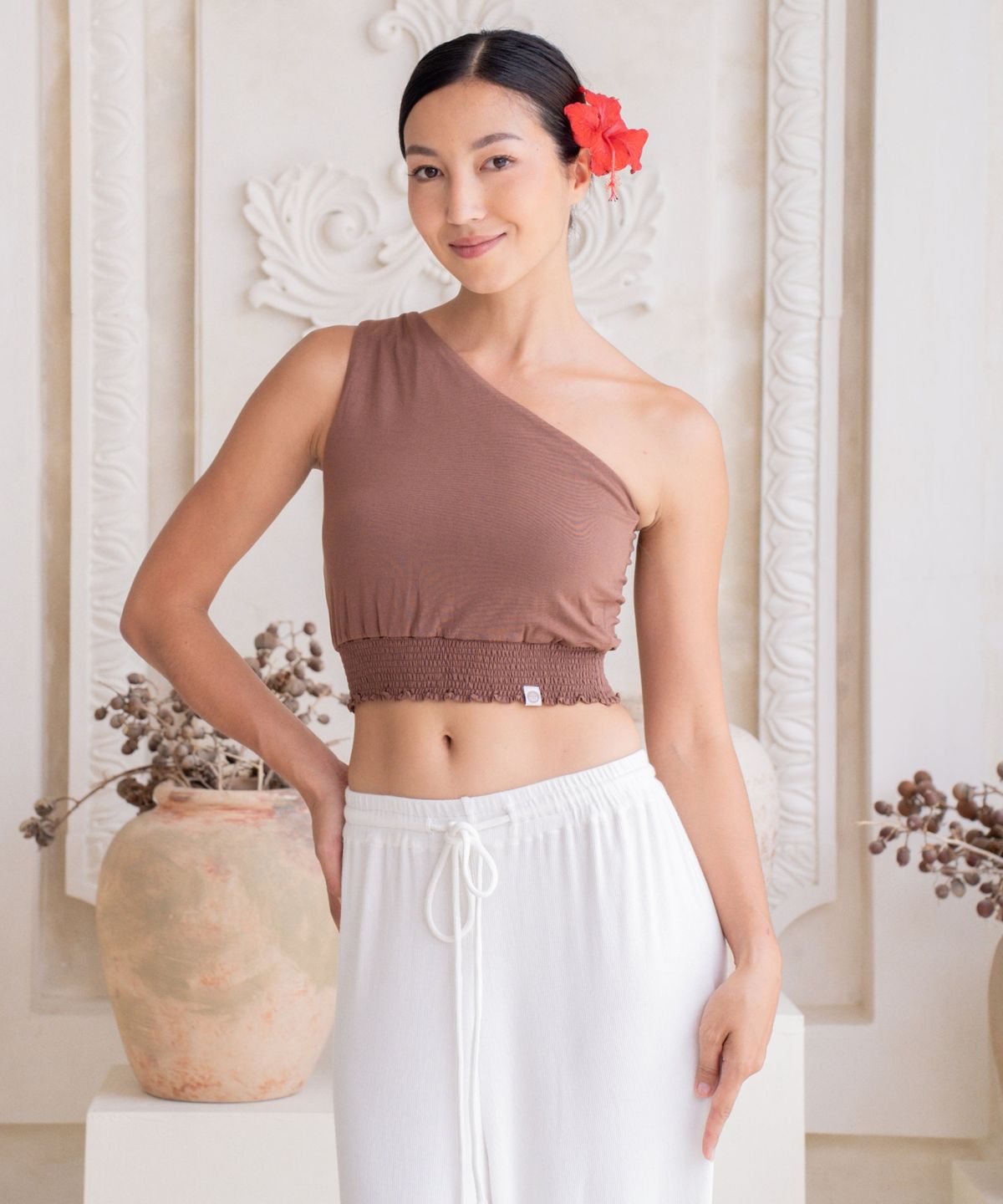 치타(CHITTA) Dhyana Off-shoulder Top_3 colors