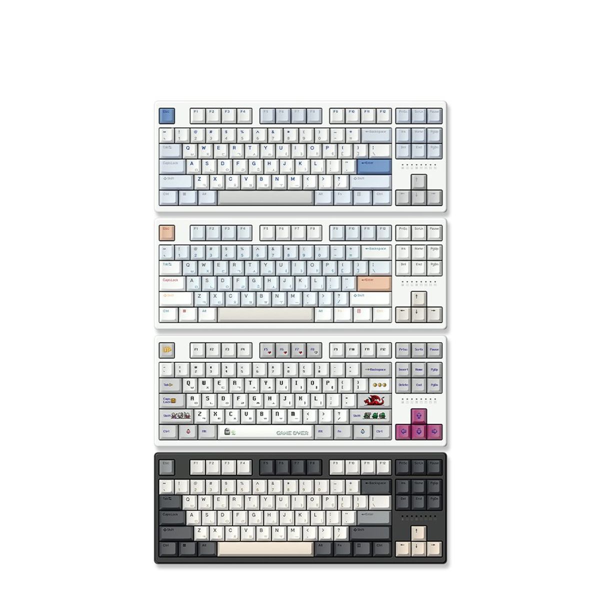 한성컴퓨터(HANSUNG COMPUTER) TFG Magnetox 2XL 듀얼 8K 래피드트리거 자석축 게이밍 키보드