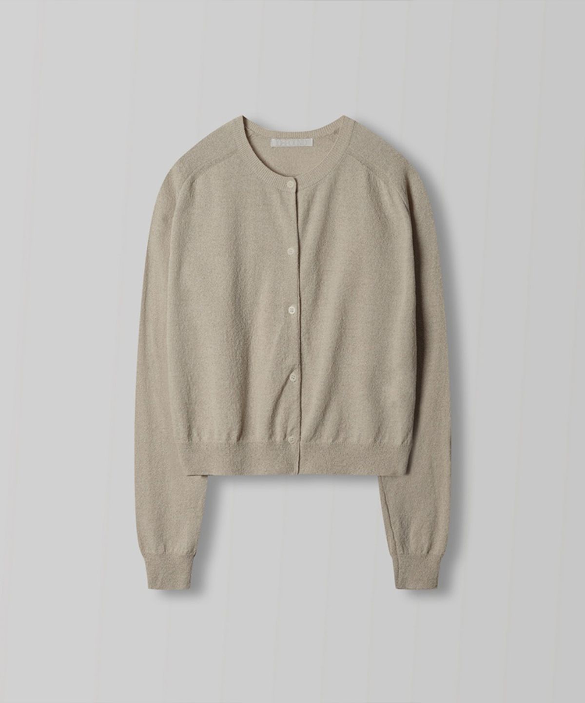 108파운드(108POUND) Lino Knit Cardigan_Beige