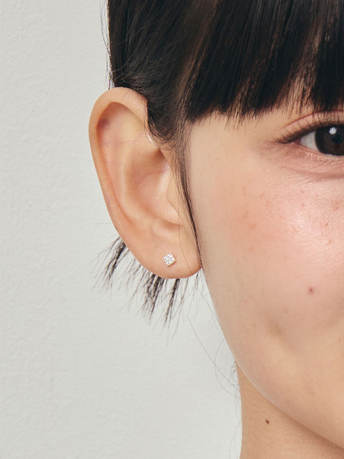 겟미블링(GETMEBLING) [SILVER925]Petit Cubic Earring