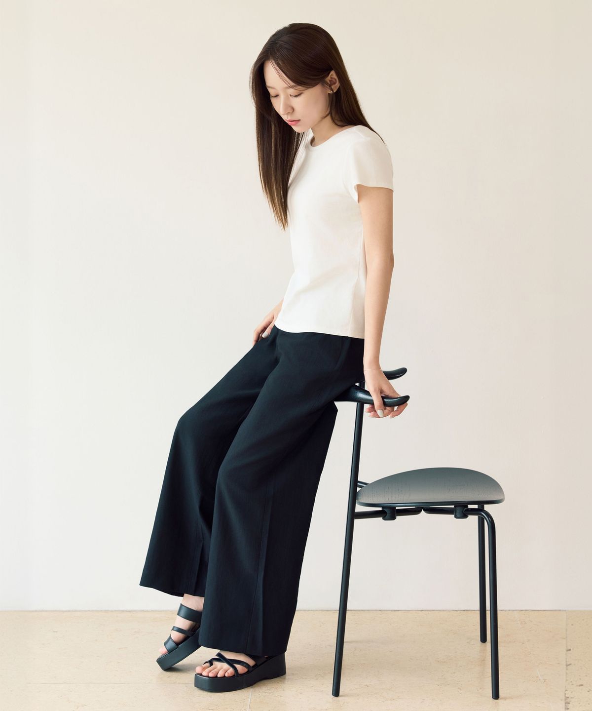 미쏘(MIXXO) 레이어드 팬츠_LONG_MIWTWG519B