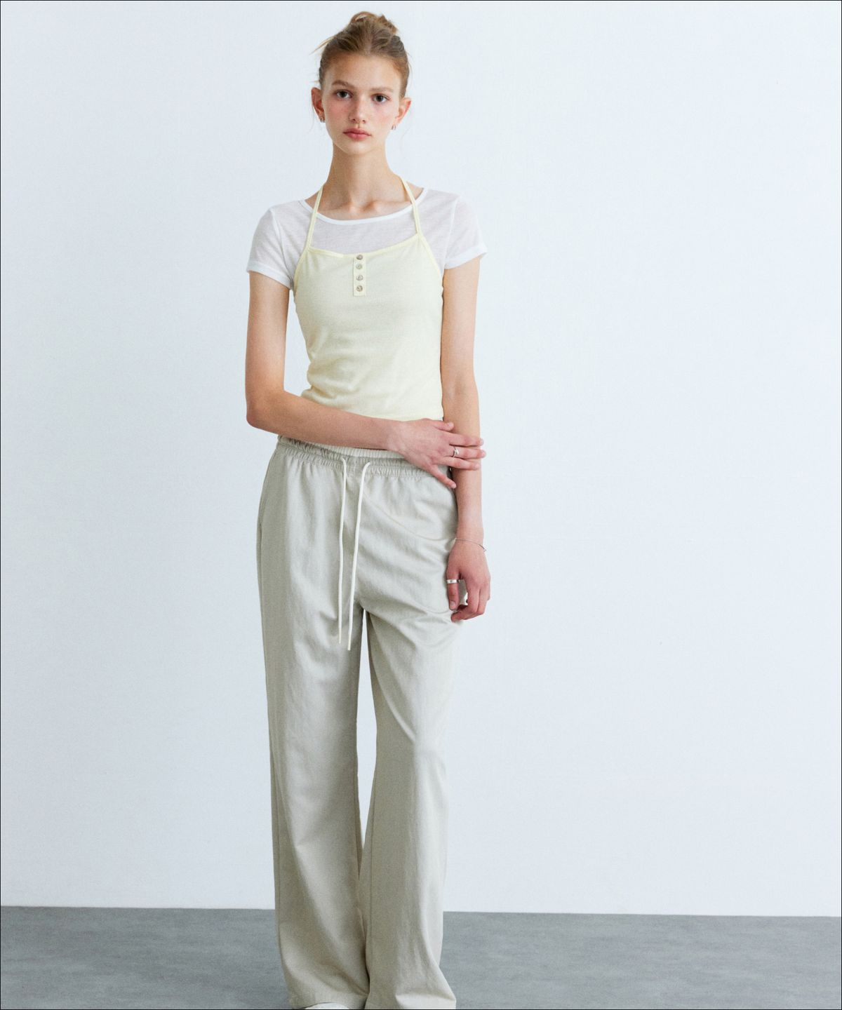 미쏘(MIXXO) Essential Banding Pants
