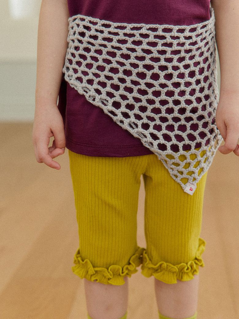 DUJJONKU RUCHED LEGGINGS_MUSTARD