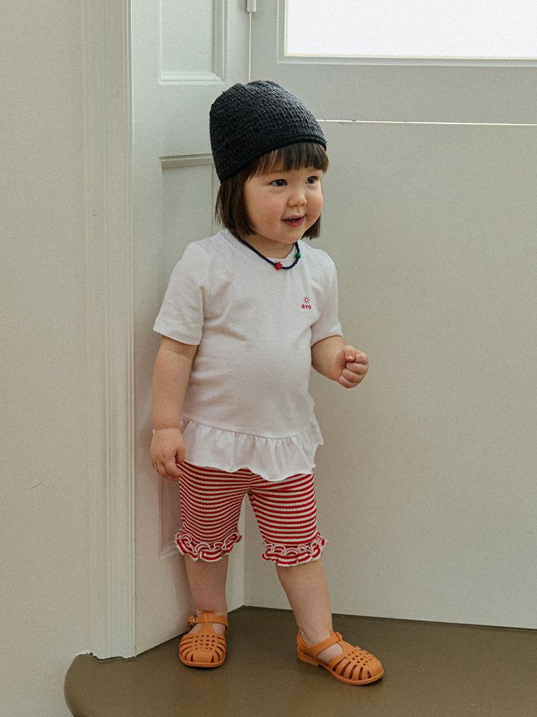 PIPI RUCHED LEGGINGS_RED