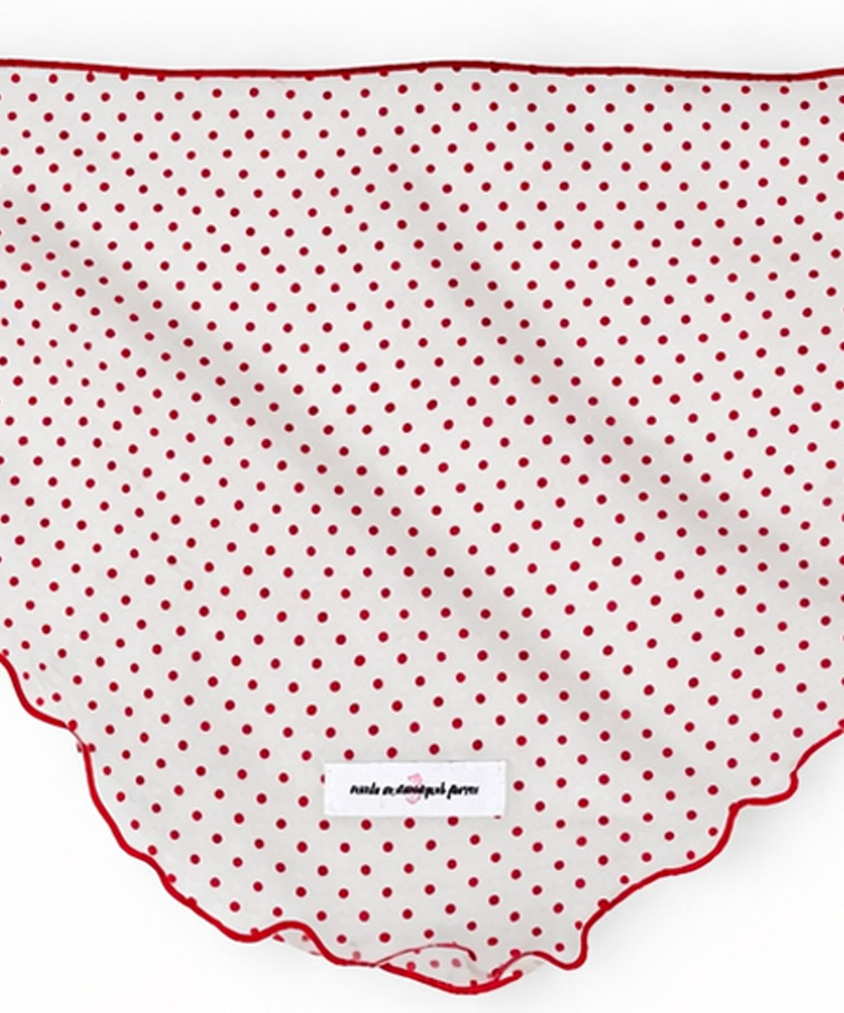 핑크파인애플(PINK PINEAPPLE) PEBBLE DOT SCARF_RED