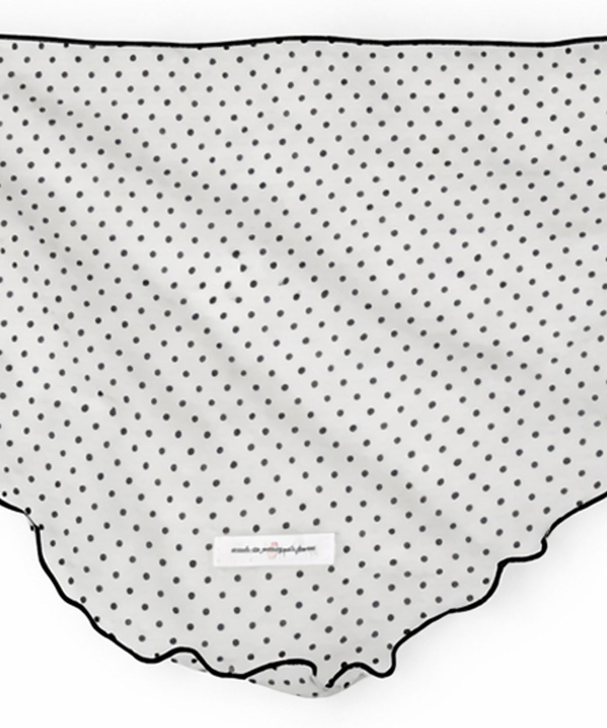 핑크파인애플(PINK PINEAPPLE) PEBBLE DOT SCARF_IVORY