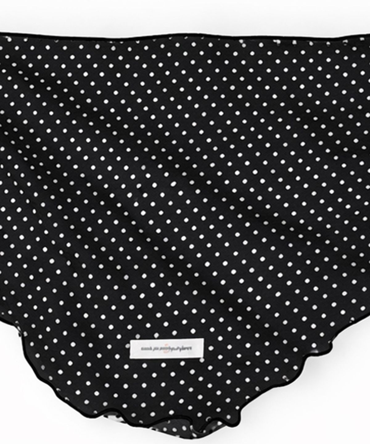 핑크파인애플(PINK PINEAPPLE) PEBBLE DOT SCARF_BLACK