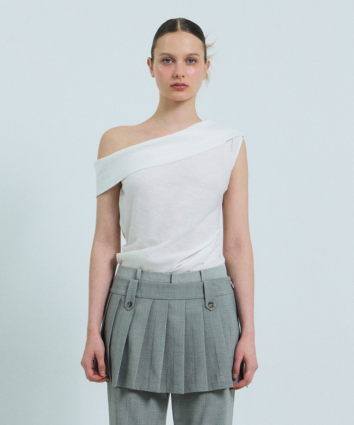 그로브(GROVE) MAYA OFF-SHOULDER BLOUSE (WHITE)