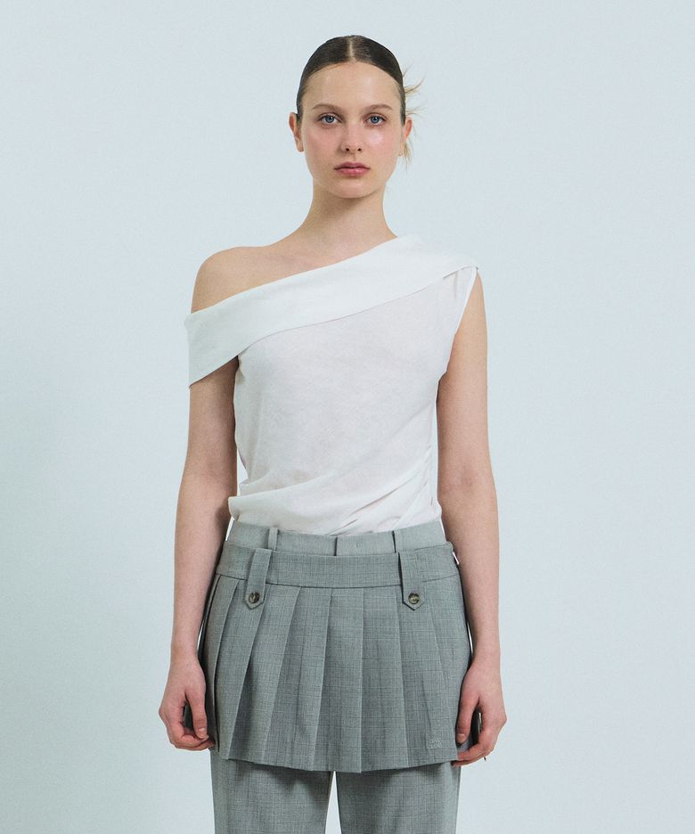 MAYA OFF-SHOULDER BLOUSE (WHITE)