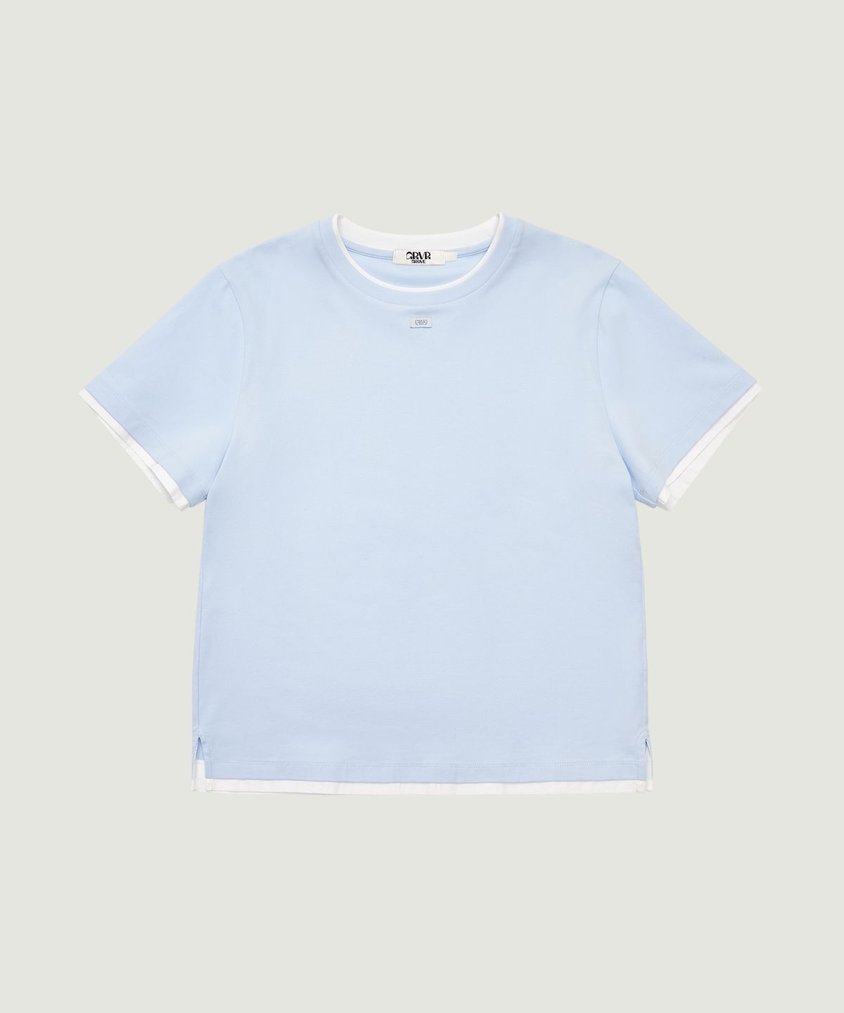 그로브(GROVE) CARMEN H/S T-SHIRT (LIGHT BLUE)
