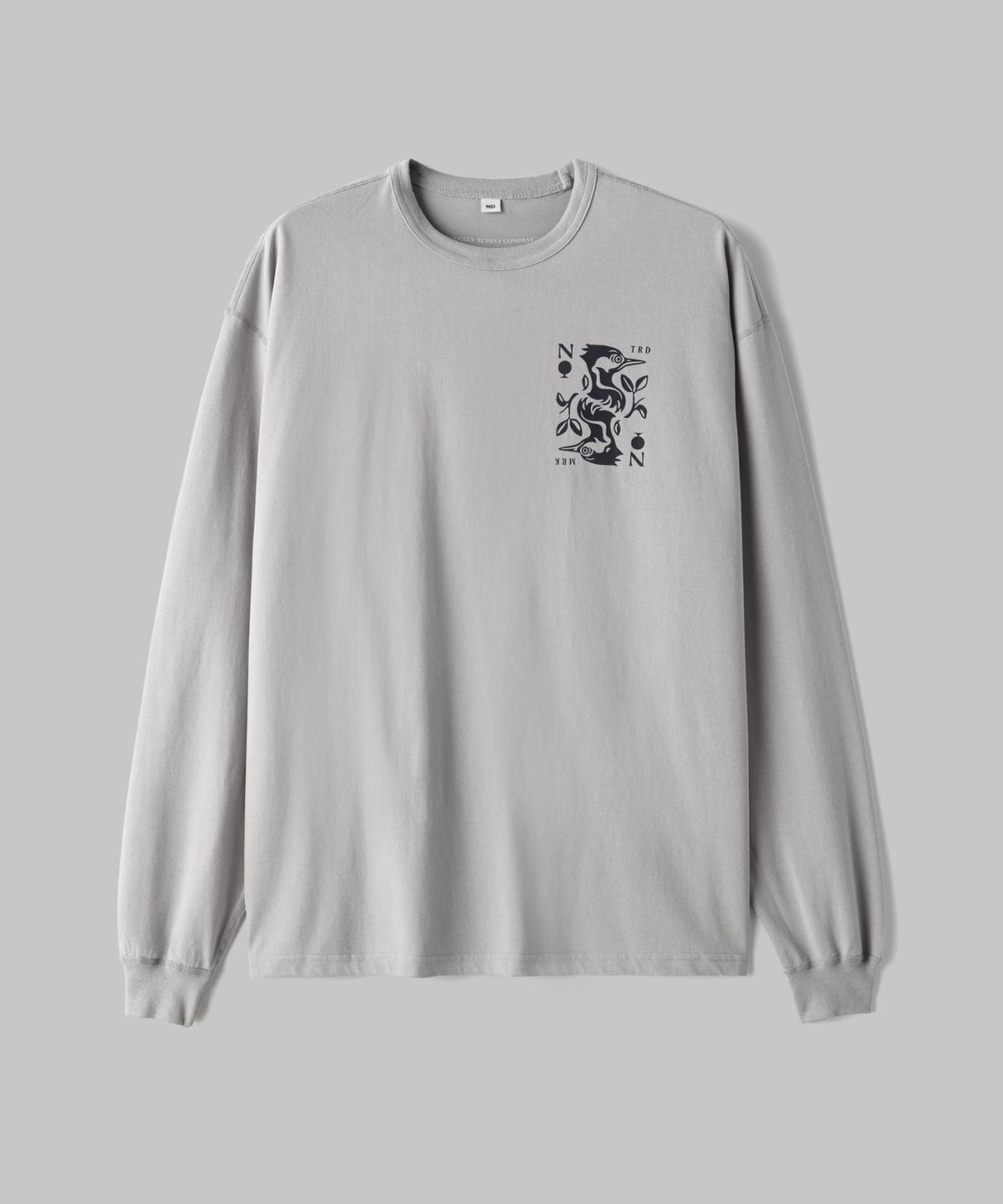 두기스 서플라이 컴퍼니(DOOGIES SUPPLY CO) Classic Long Sleeve NN Woodpecker Tee