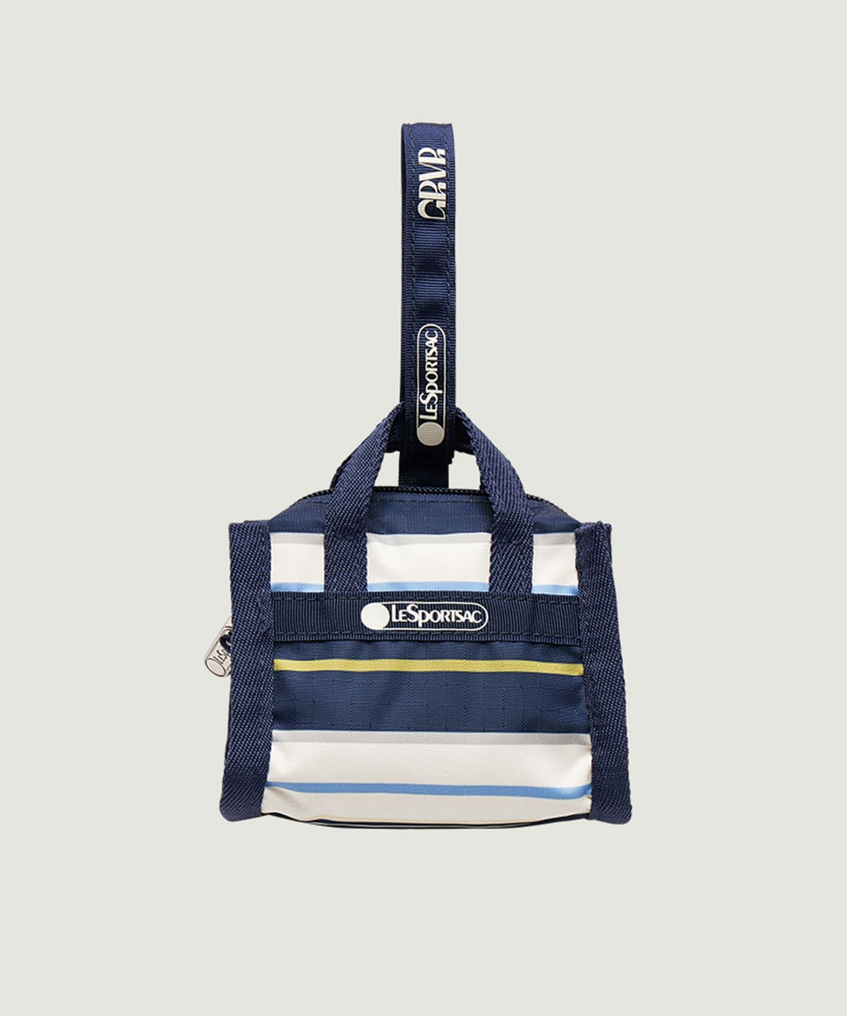 그로브(GROVE) [GROVE X LESPORTSAC] GRVR STRIPE CHARM (NAVY)