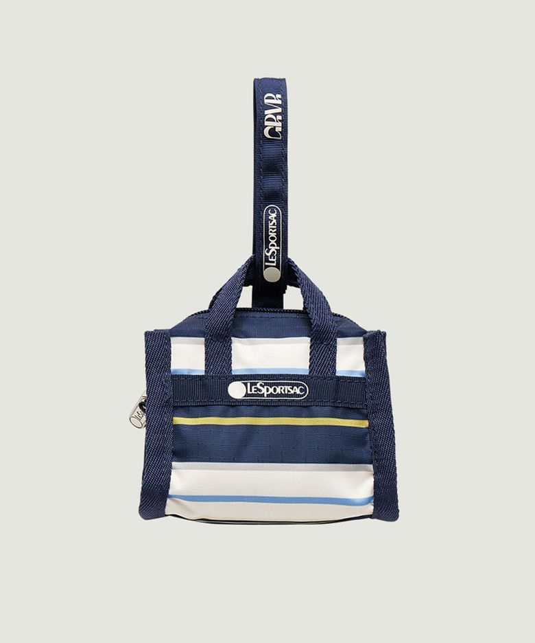 [GROVE X LESPORTSAC] GRVR STRIPE CHARM (NAVY)
