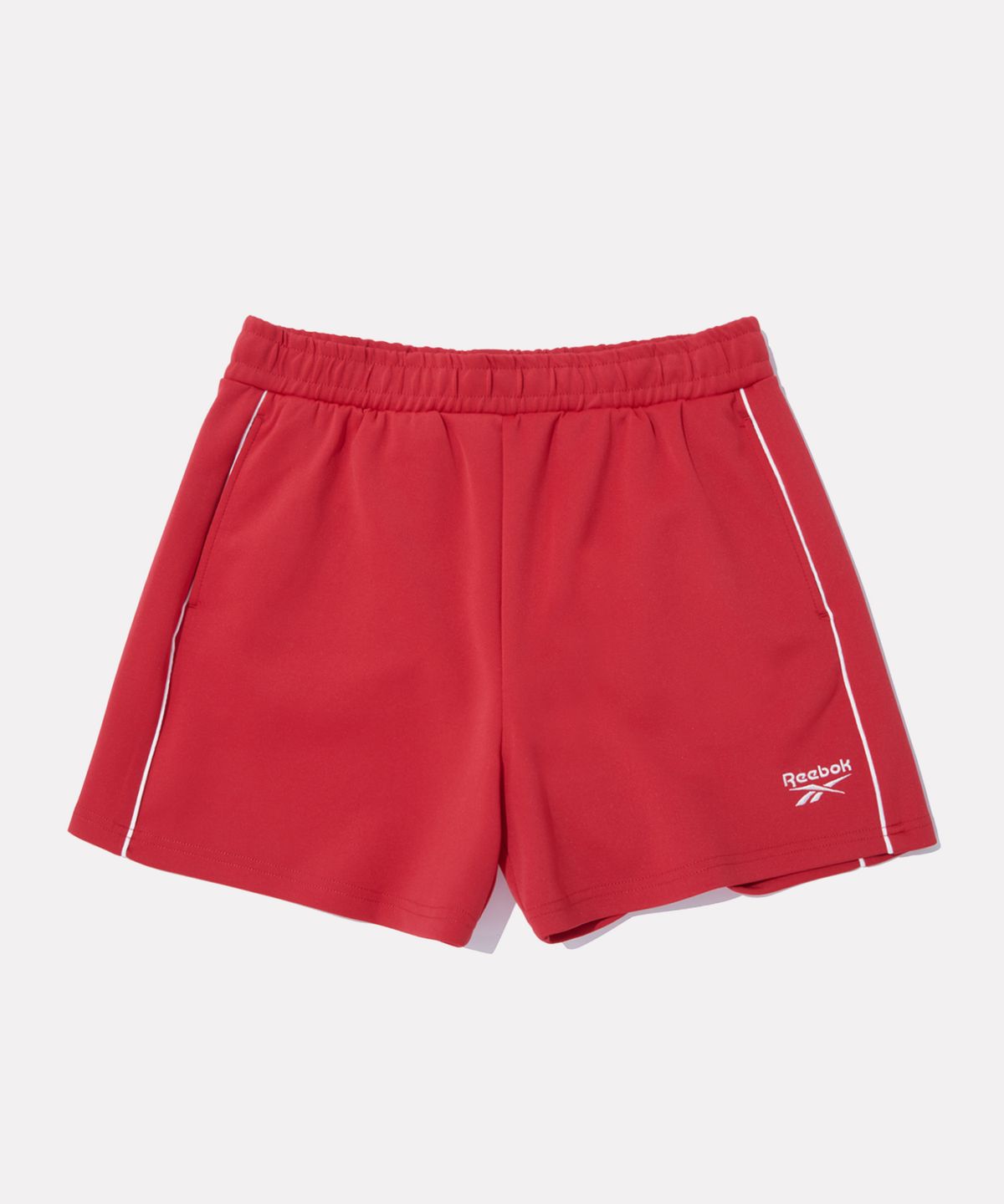 리복(REEBOK) 트랙 3부 쇼츠 (W) - 레드