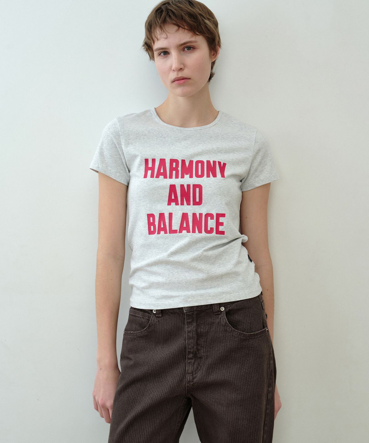 시메트릭 퍼센트(SYMMETRICPERCENT) Harmony And Balance TS / Melange Grey