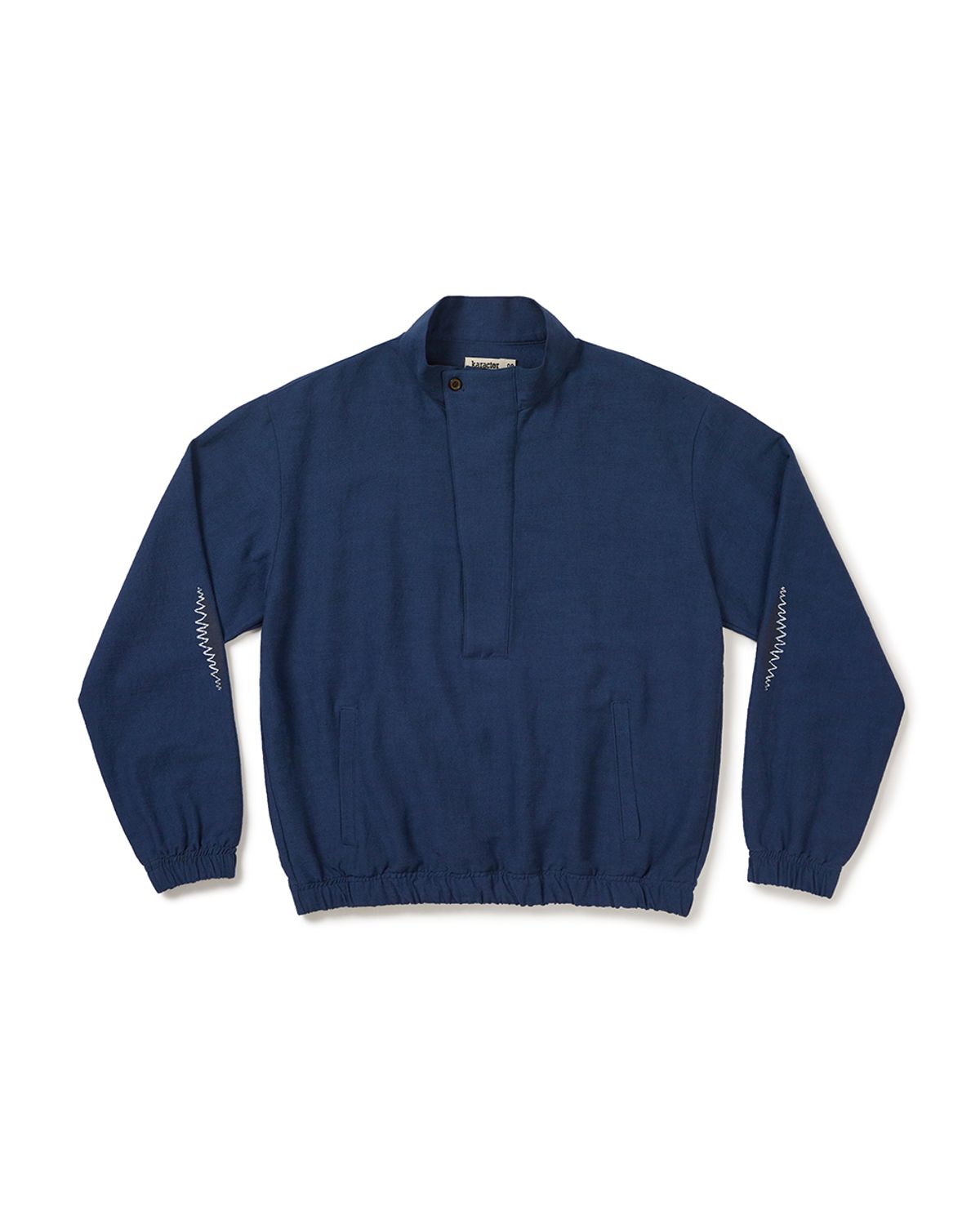 카락터(KARACTOR) Pullover work shirt / Blue